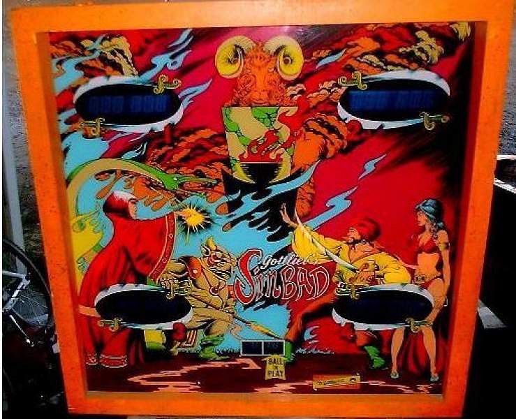 Sinbad is a four-player electro-mechanical pinball machine designed by Ed Krynski and released by Gottlieb in 1978.
