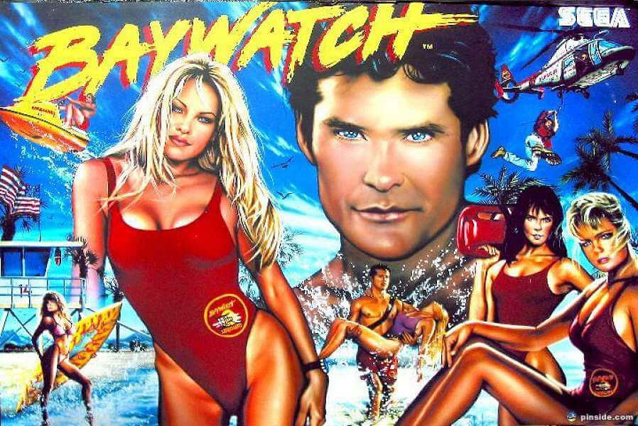 Baywatch is a pinball machine designed by Joe Kaminkow and Ed Cebula, manufactured by Sega Pinball, Inc., released in 1995. It is based on the popular TV show of the same name.