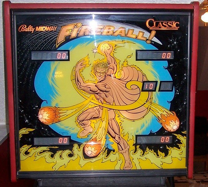 Fireball Classic is a 1985 pinball game by Bally, designed as a tribute to the iconic original Fireball game from 1972. Known for its distinctive artwork and gameplay, the Classic version features modernized electronics for its time.