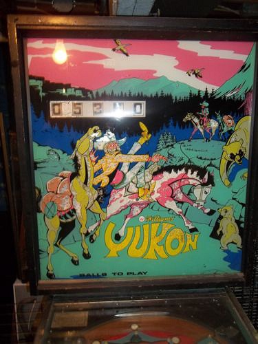 Yukon is a classic electro-mechanical pinball machine released by Williams in 1971.