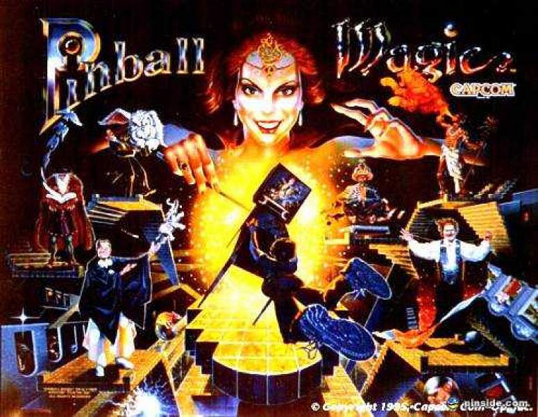 Pinball Magic is a captivating pinball machine designed and manufactured by Capcom. Released in 1994, it is themed around magic and illusions, offering players an enchanting experience.