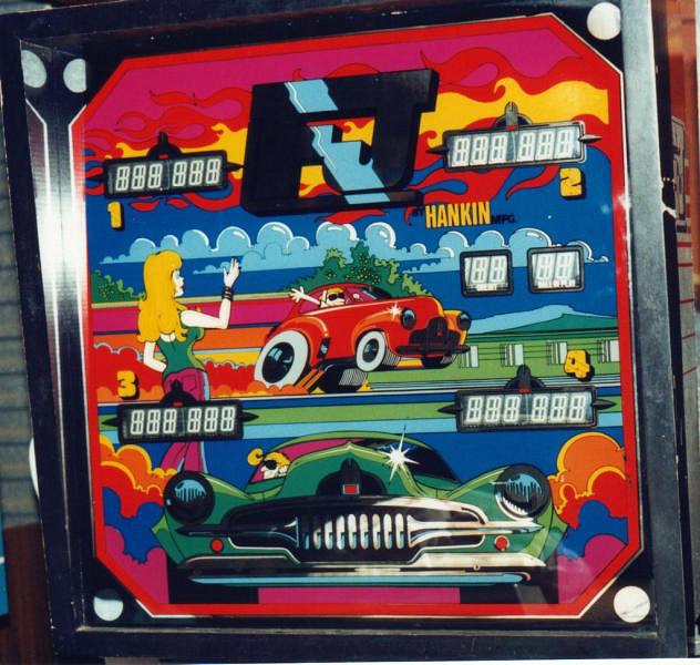 FJ is a classic pinball machine released by Hankin in 1977, featuring a car-themed design with iconic Australian elements inspired by the Ford Falcon FJ.