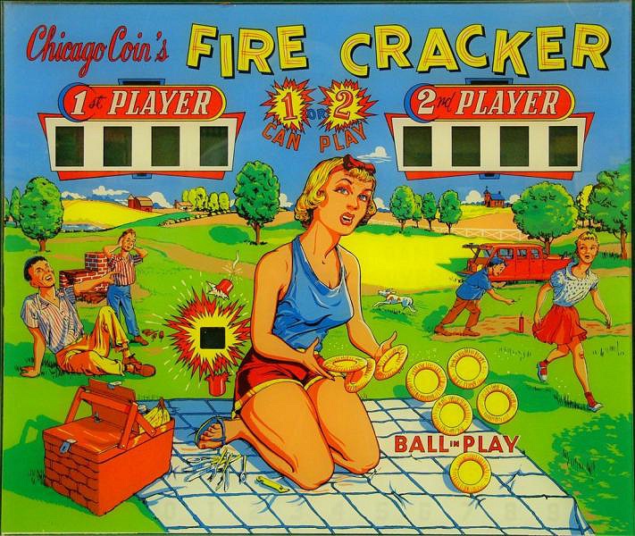 Fire Cracker is a pinball machine released by Chicago Coin in 1963. It features a unique theme centered around fireworks and explosive fun.