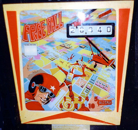 Free Fall is an electromechanical pinball machine produced by Gottlieb in 1974. It features unique gameplay mechanics that were innovating at the time.