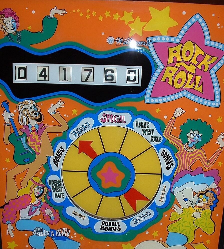 Rock 'N Roll is a pinball machine released by Williams in 1970. It features a classic rock and roll theme, typical of the era, providing players with an engaging experience filled with musical motifs.