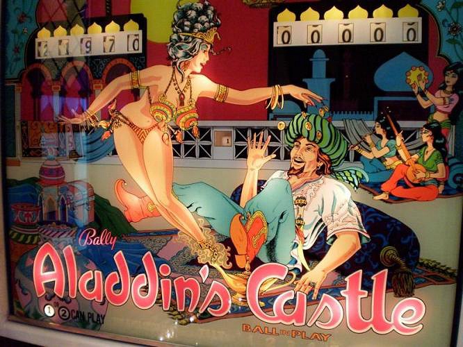 Aladdin's Castle is a pinball machine produced by Bally in 1976. Known for its engaging gameplay and distinctive design, it became a classic among pinball enthusiasts.