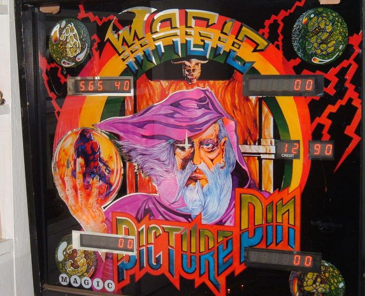 Magic Picture Pin is a captivating pinball machine by Arkon, known for its innovative use of visuals and engaging gameplay designed to immerse players in its themed world.