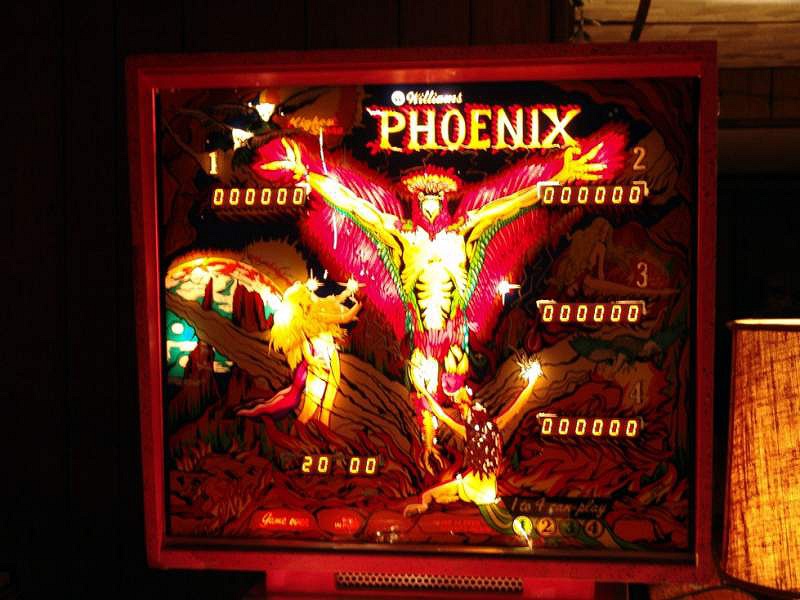 Phoenix is a classic solid-state pinball machine released by Williams in 1978. It is known for its vibrant artwork and engaging gameplay, featuring six drop targets, two spinners, and a kick-out hole.