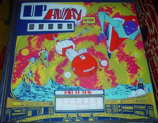 Up Away is a pinball machine released by Inder in 1974.