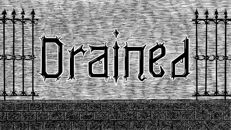 Drained is a pinball machine developed by For Amusement Only Games, released in 2022. It features a unique gameplay style and a horror-themed environment.