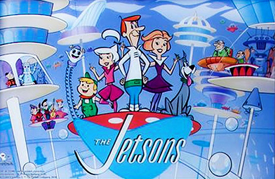 The Jetsons pinball machine by Spooky Pinball is based on the classic animated TV series, featuring characters like George Jetson, his family, and their futuristic adventures.