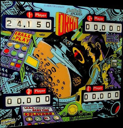 Orbit is a single-player electro-mechanical (EM) pinball machine created by Gottlieb, released in 1971. It features space-themed artwork and gameplay.
