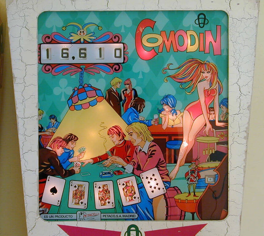 Comodin is a Spanish pinball machine produced by Petaco in 1971. It is known for its unique gameplay features and vintage design aesthetics.