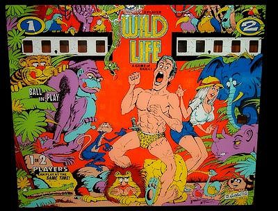 Wild Life is a classic electromechanical pinball machine designed by Gottlieb in 1972. It features a wildlife theme with vibrant artwork depicting various wild animals.