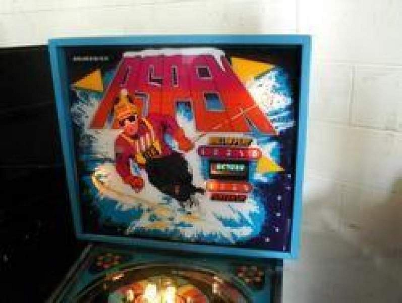 Aspen is a tenpin bowling-themed pinball machine developed by Brunswick in 1978.