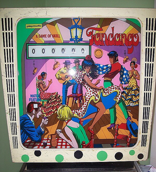 Fandango is a pinball machine released by Playmatic in 1976, featuring a unique and entertaining gameplay experience characteristic of the era.