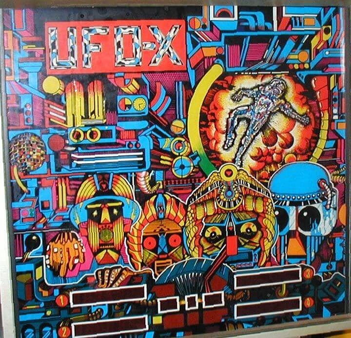 UFO-X is a pinball machine released by Playmatic in 1983. It features a science fiction theme centered around unidentified flying objects and extraterrestrial encounters.