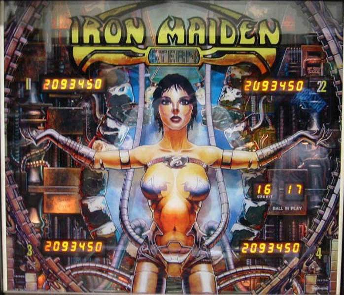Iron Maiden is a solid-state pinball machine produced by Stern Electronics.