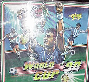 World Cup '90 is a sports-themed pinball machine produced by Mr. Game, inspired by the world of soccer as it was popular around the time of the 1990 FIFA World Cup.