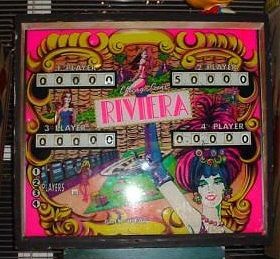 Riviera is a pinball machine released by Chicago Coin in 1973. It features an exciting theme centered around the allure of the famous French Riviera.