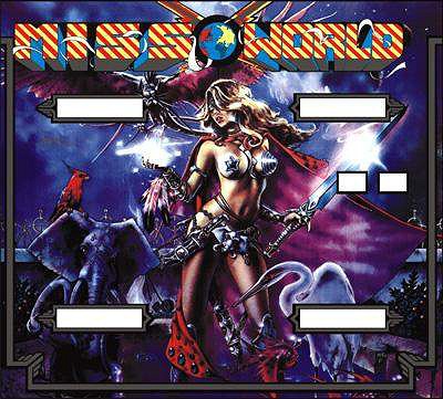 Miss World is an adult-themed pinball game developed by Komplett in 1984.