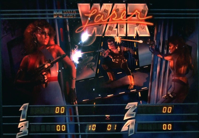 Laser War is a pinball machine released by Data East in 1987. It was the first pinball machine manufactured by Data East Pinball in Chicago.