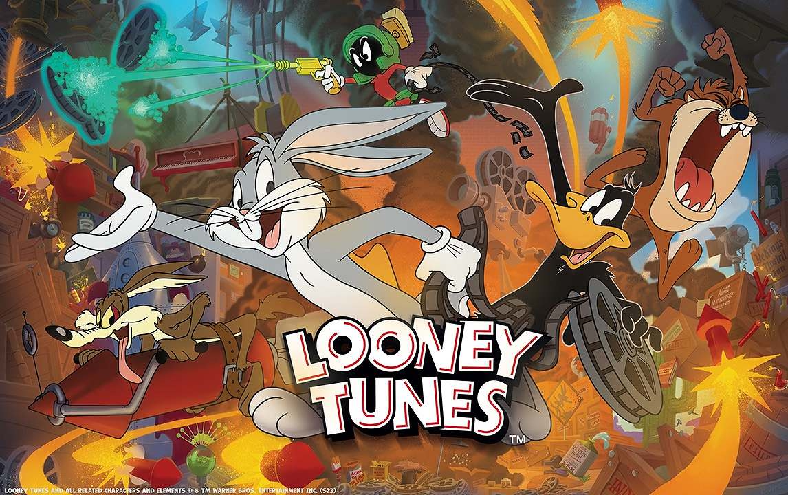 Looney Tunes Collector's Edition is a pinball machine produced by Spooky Pinball, featuring iconic characters from the Looney Tunes universe.
