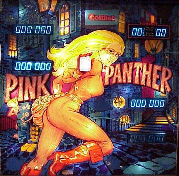 Pink Panther is a pinball machine released by Gottlieb in 1981, based on the popular animated franchise of the same name.