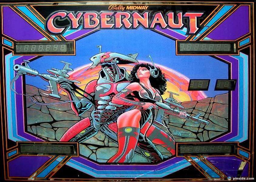 Cybernaut is a classic solid state electronic pinball machine released by Bally in 1985.