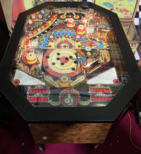 Star Shooter is a pinball machine produced by Allied Leisure Industries in 1978. This electro-mechanical pinball machine features a space-themed design and gameplay focused on target shooting.