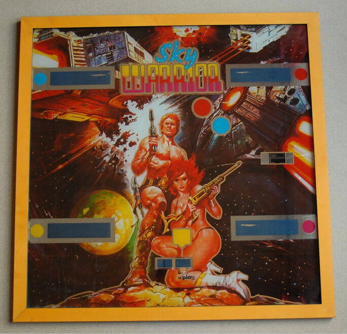 Sky Warrior is a combat flight simulation arcade game released in 1982 by I.D.I. It offers an immersive experience with its flight simulation controls and graphics, representing aerial combat scenarios.