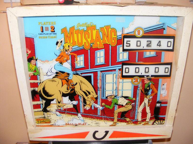 Mustang is a pinball machine produced by Gottlieb in 1977. This electromechanical game has a racing theme, featuring artwork that captures the essence of automotive excitement.
