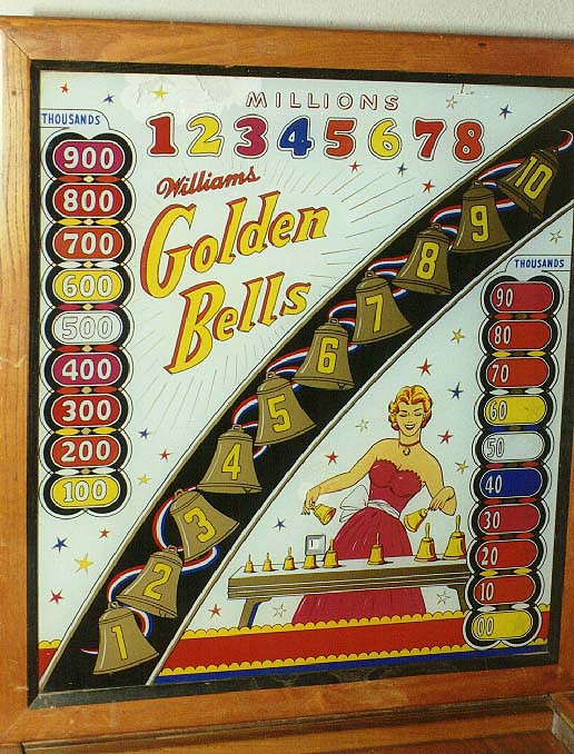 Golden Bells is a vintage pinball machine manufactured by Williams in 1959.