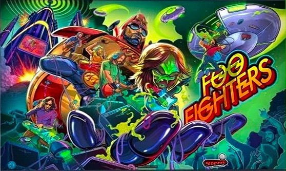 Foo Fighters (Limited Edition) is a pinball machine by Stern released in 2023, featuring the music and theme of the popular rock band Foo Fighters.