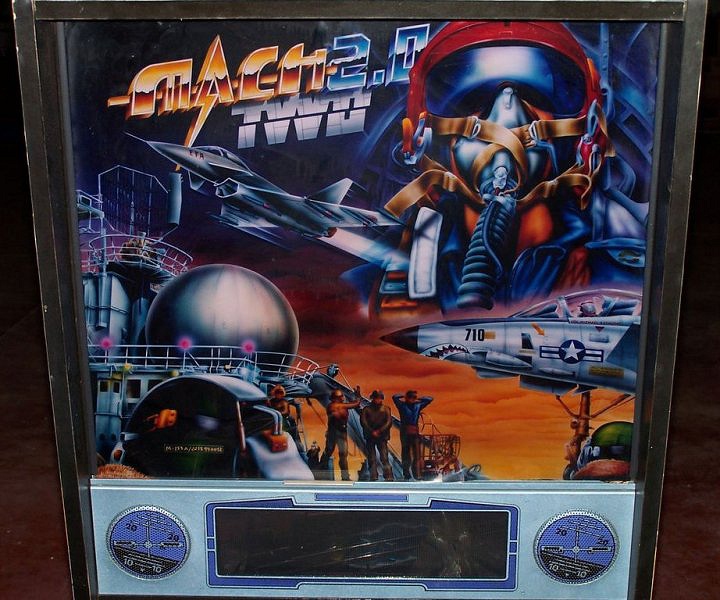 Mach 2 is a pinball machine created by Spinball, released in 1993. It's known for its aviation theme and engaging gameplay.