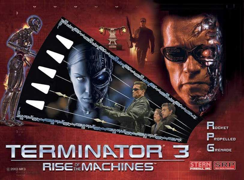 Terminator 3: Rise of the Machines is a pinball machine released by Stern Pinball in 2003, based on the movie of the same name. The game features a fast-paced, action-packed gameplay experience with elements from the blockbuster film.