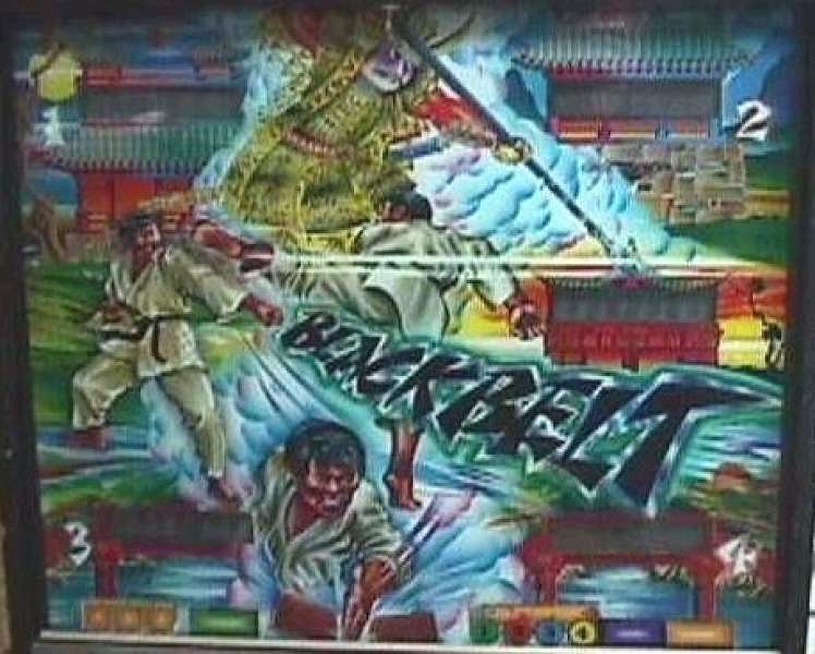 Blackbelt is a pinball machine produced by Zaccaria in 1986, featuring a martial arts theme.