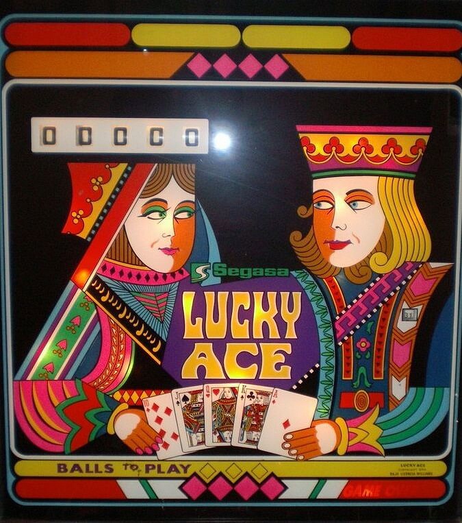 Lucky Ace is an electromechanical pinball machine produced by Segasa.