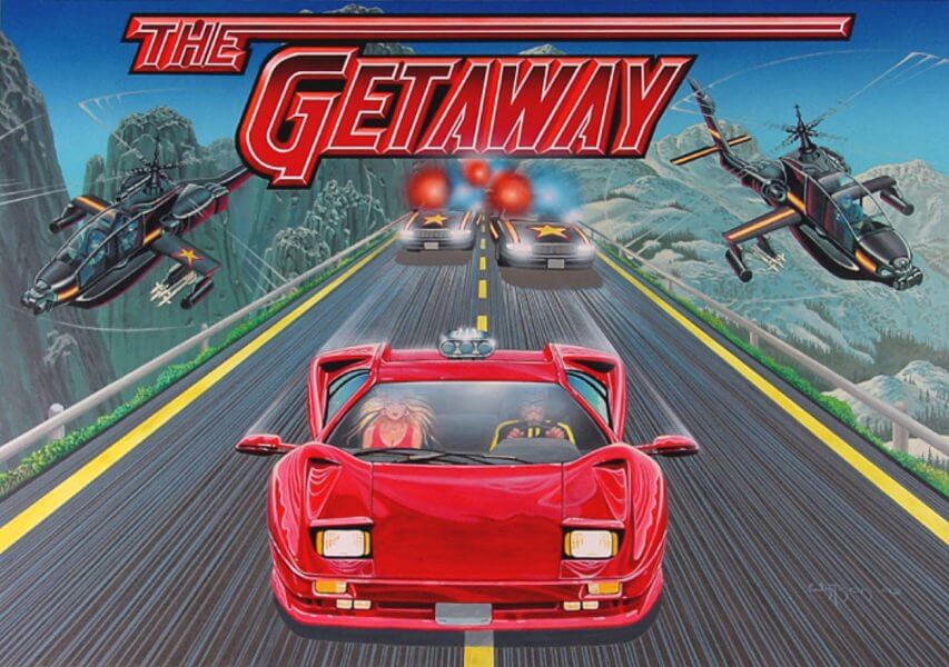 The Getaway: High Speed II is a pinball machine released by Williams in 1992, designed by Steve Ritchie. It is the sequel to the popular pinball machine High Speed.