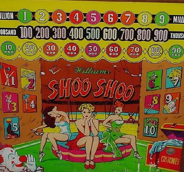 Shoo Shoo is an electromechanical pinball machine released by Williams in 1951.