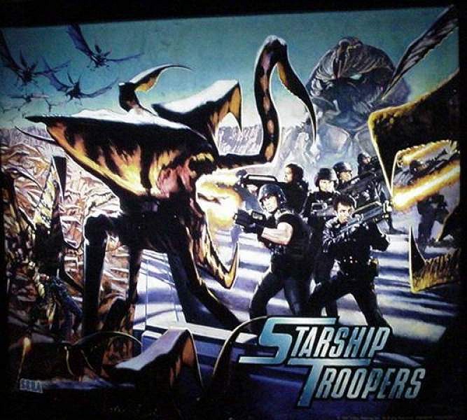Starship Troopers is a pinball machine manufactured by Sega in 1997. It is based on the film of the same name and features a challenging gameplay experience.