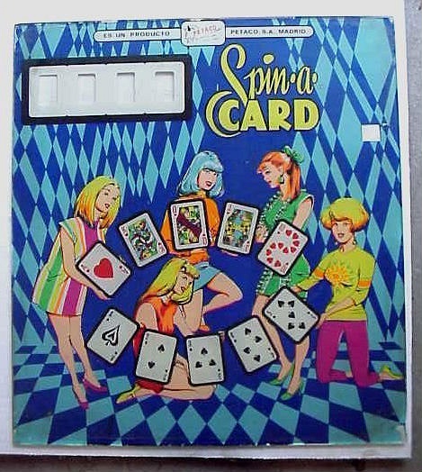 Spin-a-Card is a classic pinball machine produced by Petaco in 1968 with a card game theme.