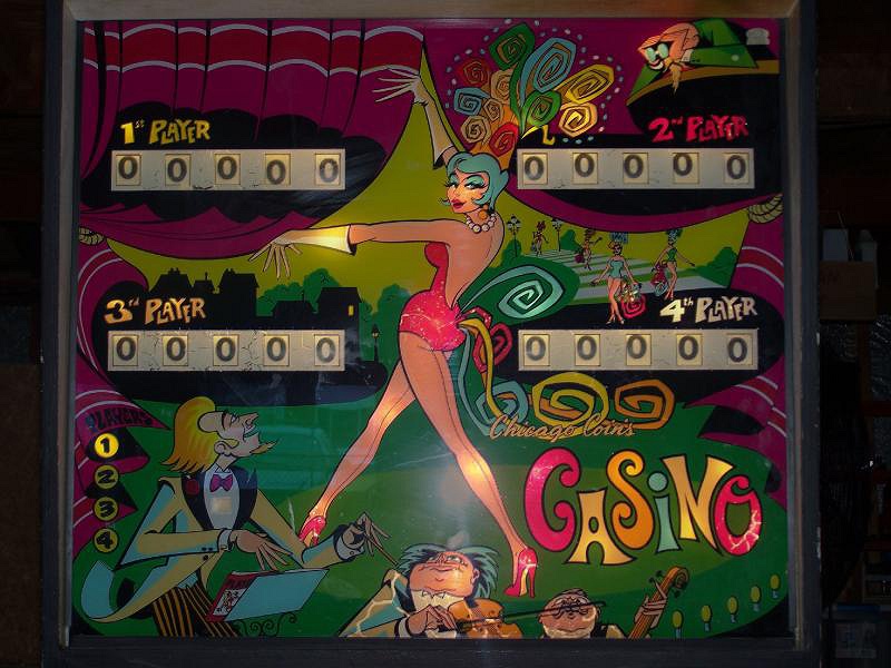 Casino is an electro-mechanical pinball machine released by Chicago Coin in 1972.