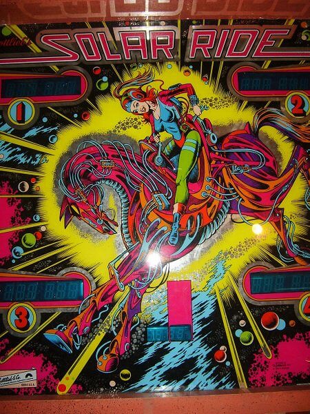 Solar Ride is a classic pinball machine released in 1979 by Gottlieb, known for its engaging gameplay and captivating space theme.