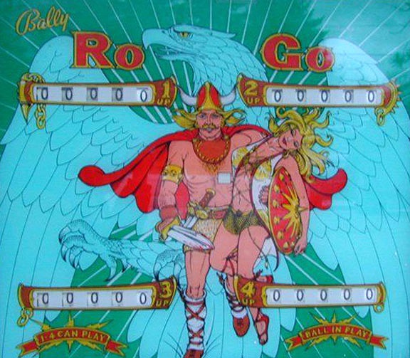 Ro Go is a vintage pinball machine released by Bally in 1974 featuring electromechanical components.