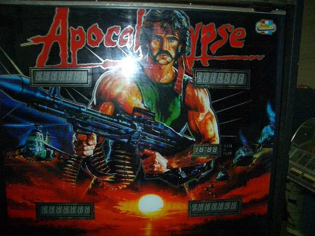 A rare and unique pinball machine by Jeutel, inspired by the iconic film, Apocalypse Now.