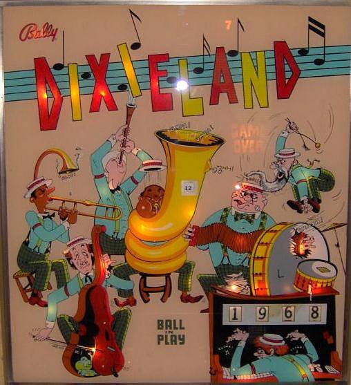 Dixieland is a vintage electro-mechanical pinball machine released by Bally in 1968, known for its classic design and engaging gameplay.