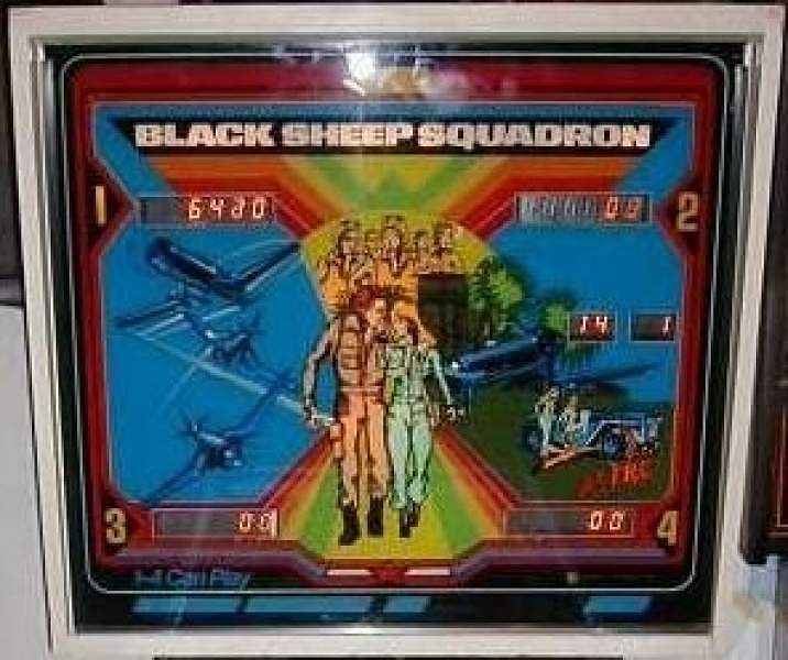 Black Sheep Squadron is a pinball machine released in 1978 by Astro Games. It features engaging gameplay inspired by the famous World War II flying ace squadron known as the 'Black Sheep Squadron'.