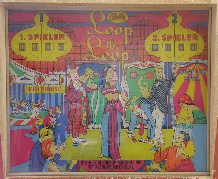 A classic pinball machine by Bally featuring exciting loop shots and vintage gameplay from the mid-60s.
