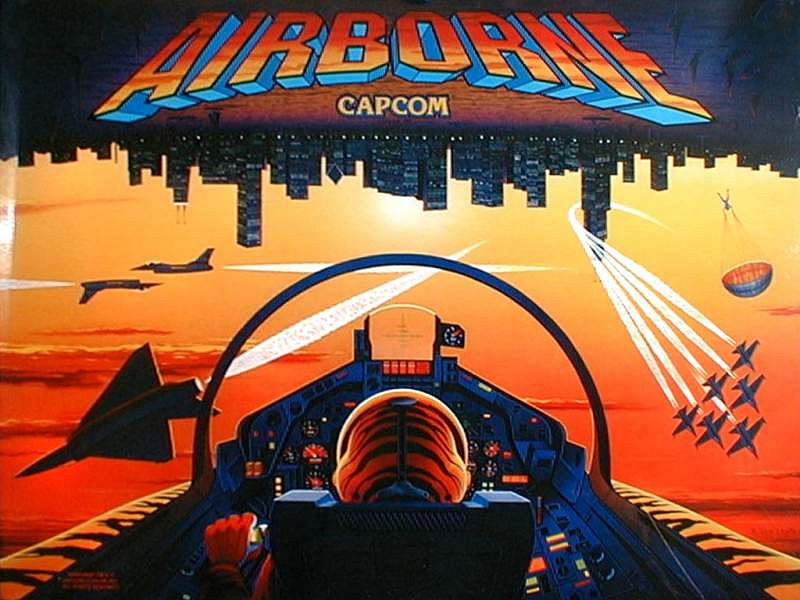 Airborne is a pinball machine designed by Capcom released in 1996. The game has an aviation theme where players navigate through various airports completing flight missions.